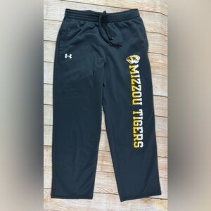 Mens Under Armour Storm Missouri Tigers Mizzou Sweatpants Size Large